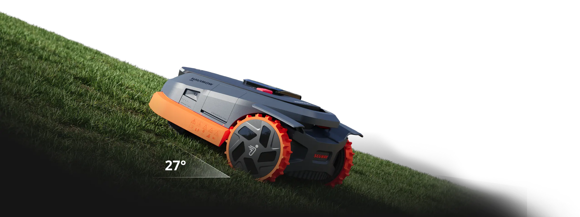 Segway Navimow X390— Up to 2.5 Acres (Wire-Free GPS) - Robo Maintain