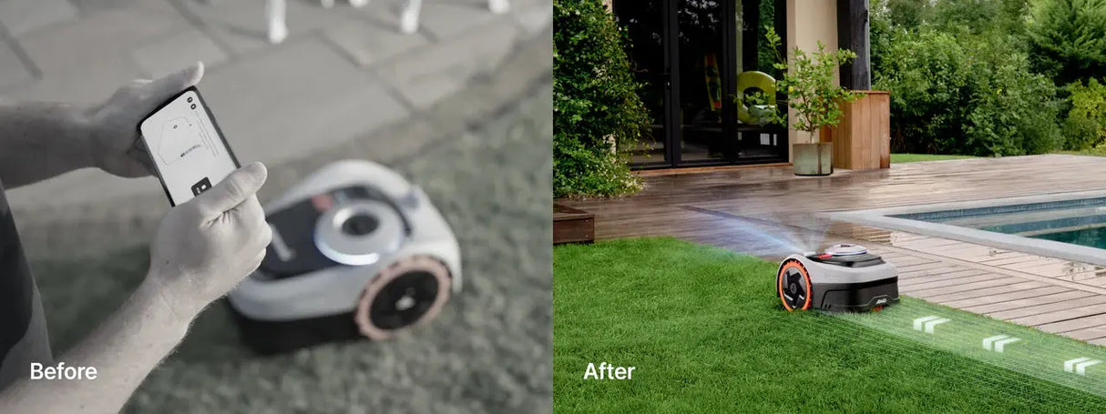 Segway Navimow i210 AWD — Up to 1/4 Acre (Wire-Free GPS) - Robo Maintain